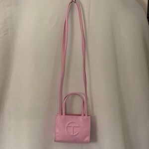 Pink small Telfar bag
